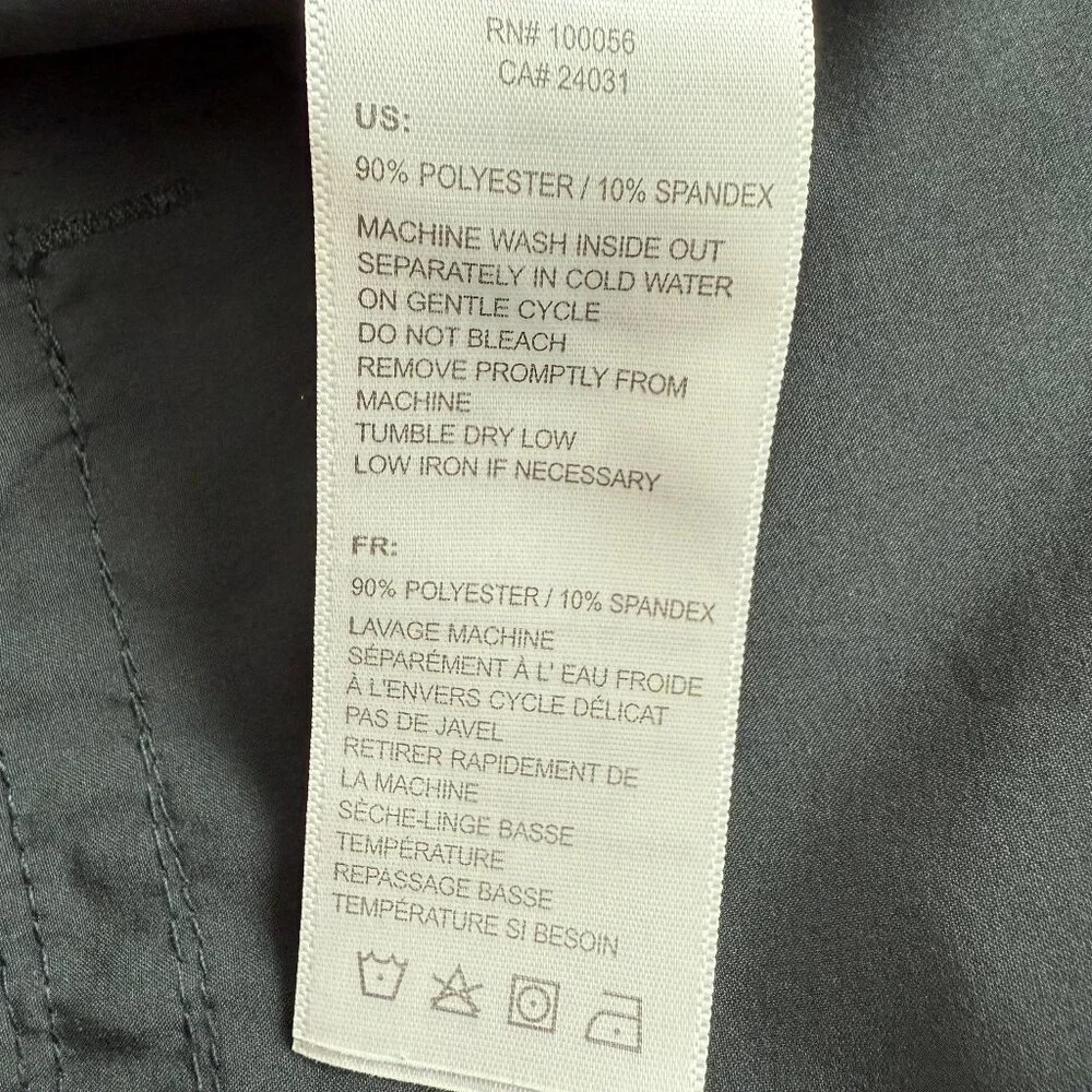 oobe Charcoal Gray Hiking Walking Travel  Quick Dry Shorts Size 4‎